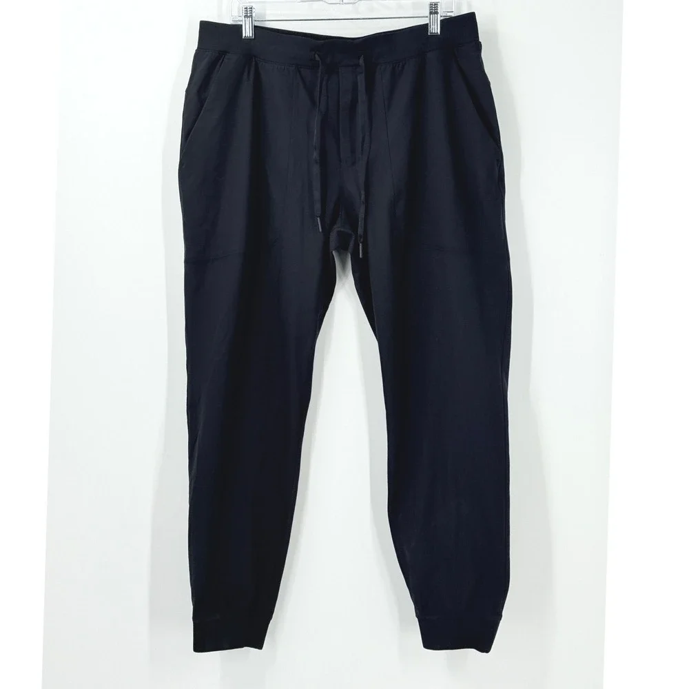 Lululemon ABC Jogger Black Warpstreme Pants Mens sz XL LM5BKOS 29